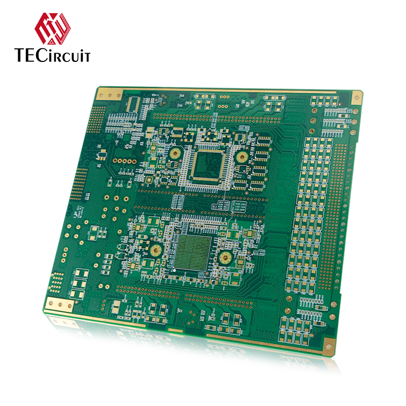 High Frequency Multi Layer PCB Circuit Board Golden Finger FR4 TG150 Surface Tension