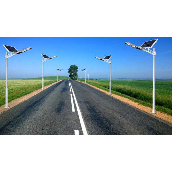 100w Solar Led Street Light Waterproof Ip66 Outdoor 50w 200w With Aluminum Body