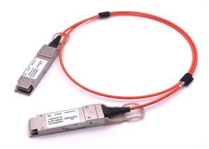China 3.3~5.5 v 40gbase Aoc Qsfp+ Direct Attach Cable on Om3 Fiber , 40G QSFP+ AOC wholesale