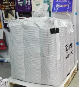 China 4 Panel Conductive Bulk Bags Anti Static Bulk Bags With Logo Printed wholesale