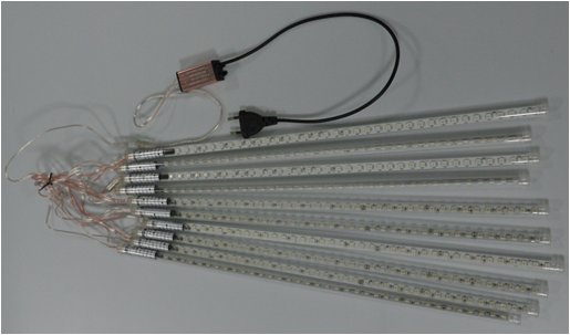 outdoor led christmas meteor shower rain light
