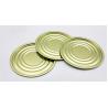 Buy cheap 73mm 83mm 99mm 153mm Round Tin 603# Tinplate Lid beverage tin can lid bottom from wholesalers