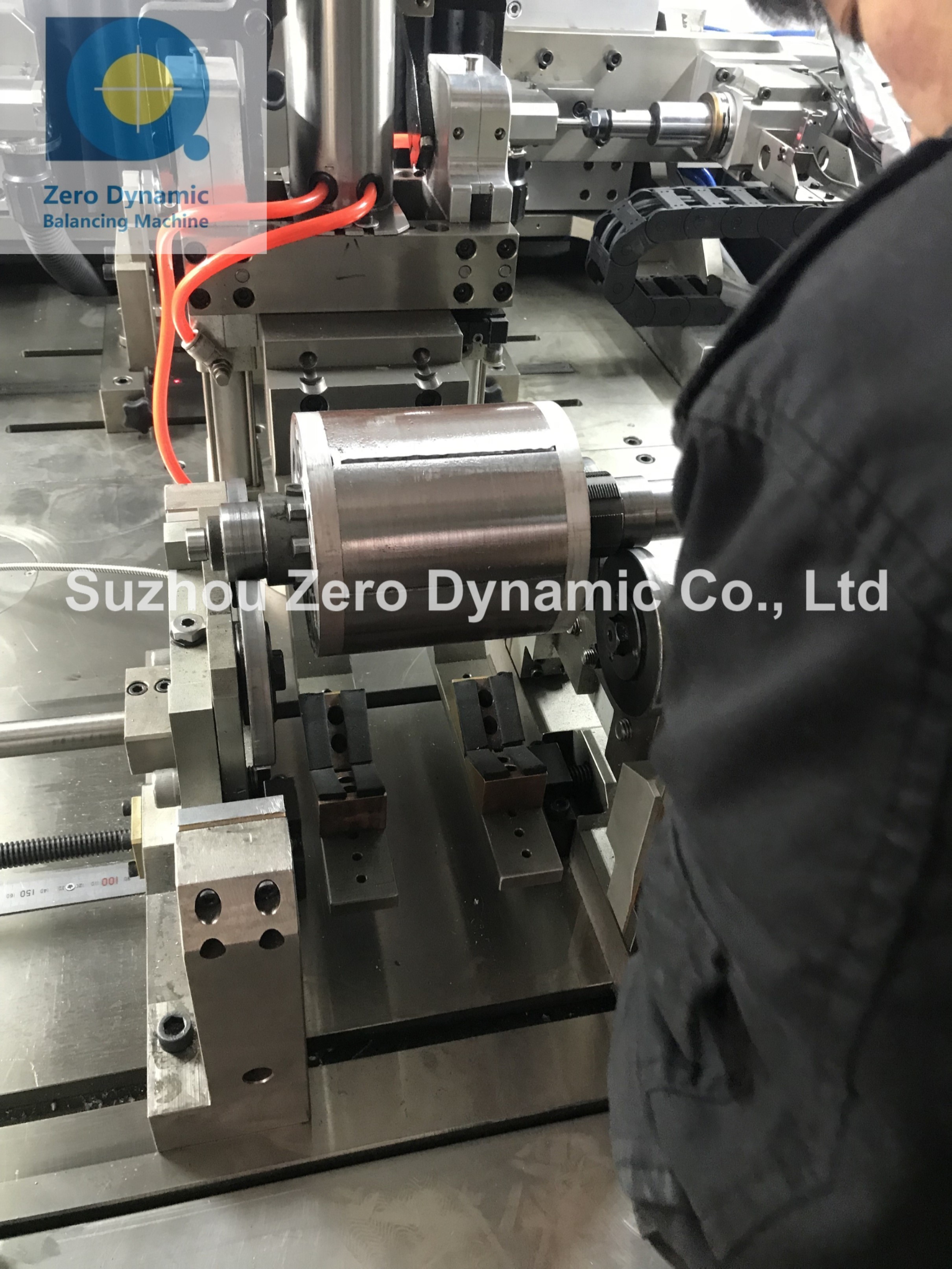 Two Station Clean Energy Motor Rotor Automatic Balancing Machine EV Motor Rotor Balancer