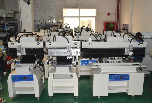 Quality 1.2 Meter SMT Semi Automatic Solder Paste Printer For LED , Red Glue for sale