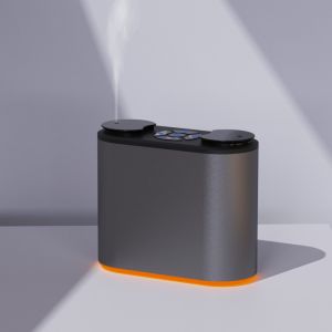 China HOMEFISH Pure Aroma Diffuser Waterless Atomizing Diffuser Double nozzle design wholesale