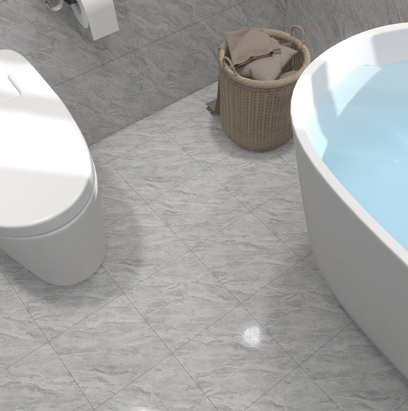 Acid-Resistant 300 x 300 Glazed Tiles for Kids Bathroom Floor in Antibacterial Design