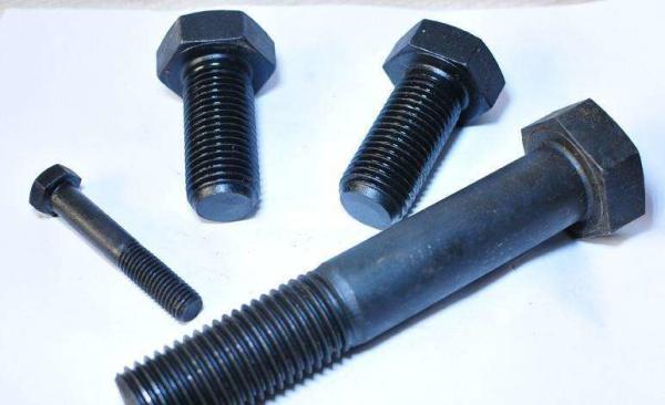 Quality Durable Hex Head Bolt Black Plating Type With UNC UNF / BSW Thread for sale