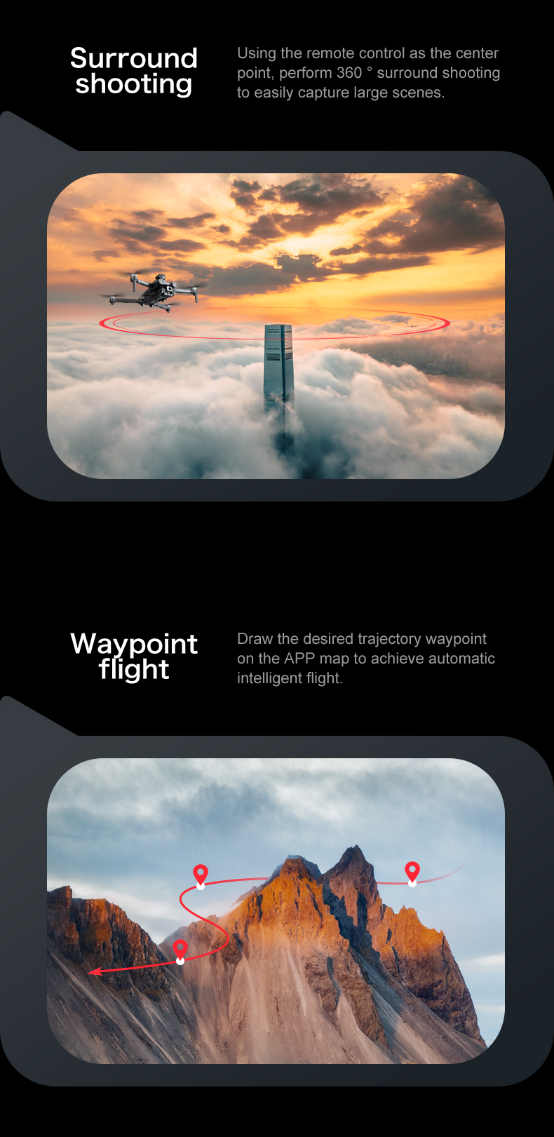 I8 Max Rc Drone 4k Hd Aerial Camera Gps Positioning Foldable Obstacle Avoidance Brushless Gimbal Optical Flow Frequency 2.4G