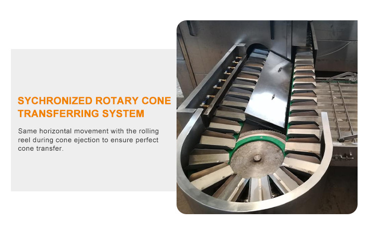 35 Baking Plates Ice Cream Processing Equipment Stainless Steel Material