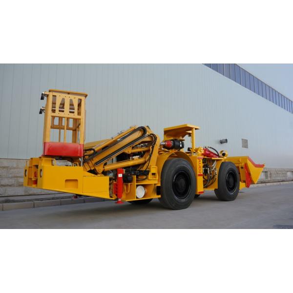 Underground Multipurpose Utility Vehicle for Mining Underground Loader and Lift Table in One Equipment