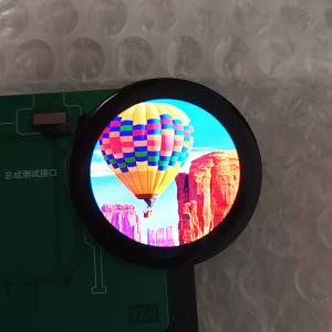 China 1.3 Inch Round AMOLED Display Module With Touch Panel, 360X360 Resolution QSPI Interface, wholesale