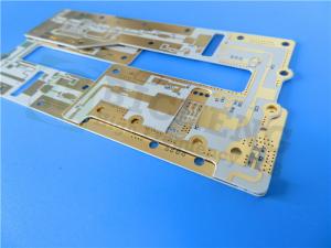 China Conformal antennas use 2-layer 15-millimeter IsoClad 933 PCB substrates without blind vias wholesale