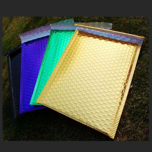Quality Durable Poly Bubble Mailers Envelopes 9.5"X14" Inches High Frequency Heat Seal for sale
