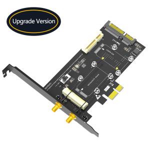 China Mini PCI-E To PCI-E 1x And MSATA To SATA3 WiFi Adapter For 3G 4G LTE Msata SSD on sale