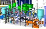 Compact Structure Ball Grinding Mill With Classifier Production Line