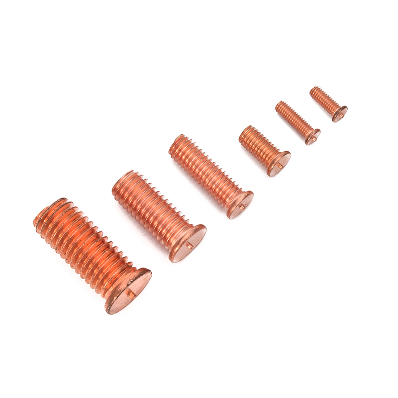 Durable M3-M12 GB Standard Bright Carbon Steel Stud Welding Bolts with Copper Plating and Tip Ignition