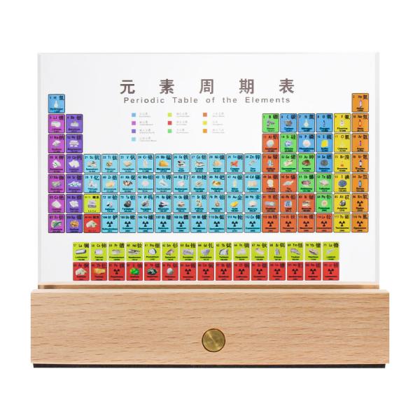 Quality Custom Acrylic Chemical Element Periodic Table Gift Set for Creative Science Learning and Birthday Gifts for Students for sale