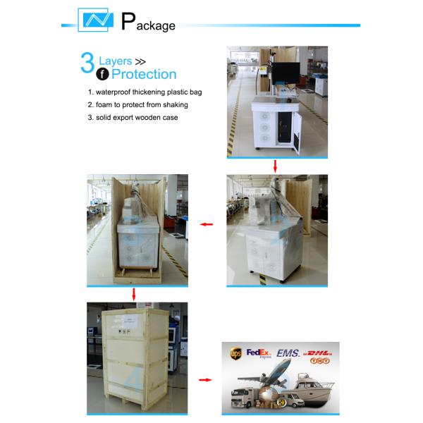 20W 30W 50W Table Type Fiber Laser Marking Machine for Hardware with ISO Certification