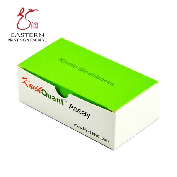 Quality Folded  Printed Cardboard Boxes With Paper Insert With Paper Insert for sale