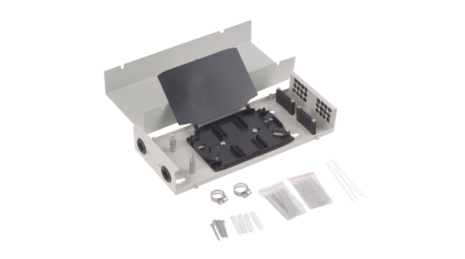 Versatile Wall-mounted 24 cores Fiber Optic Box for Various Applications