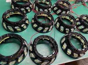 LED Projector Retrofit Shrouds C23 Car DRL Angel Eye Shrouds