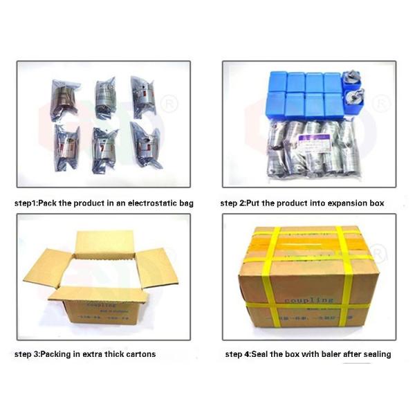 Zero Backlash Single Diaphragm Shaft Coupling High Torque CNC Motor Drive Aluminum Flexible Coupling