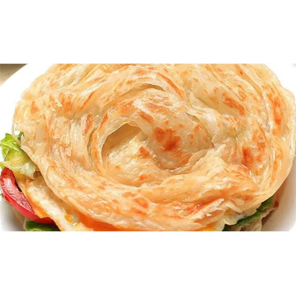 Automatic Flaky Layered Roti Canai Pakistani Flatbread Chapati Making Machine
