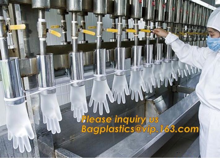 Medical Disposable Nitrile Coated Hand Gloves,Industrial Garden Working Resistant Disposable Nitrile Black Gloves BAGEAS