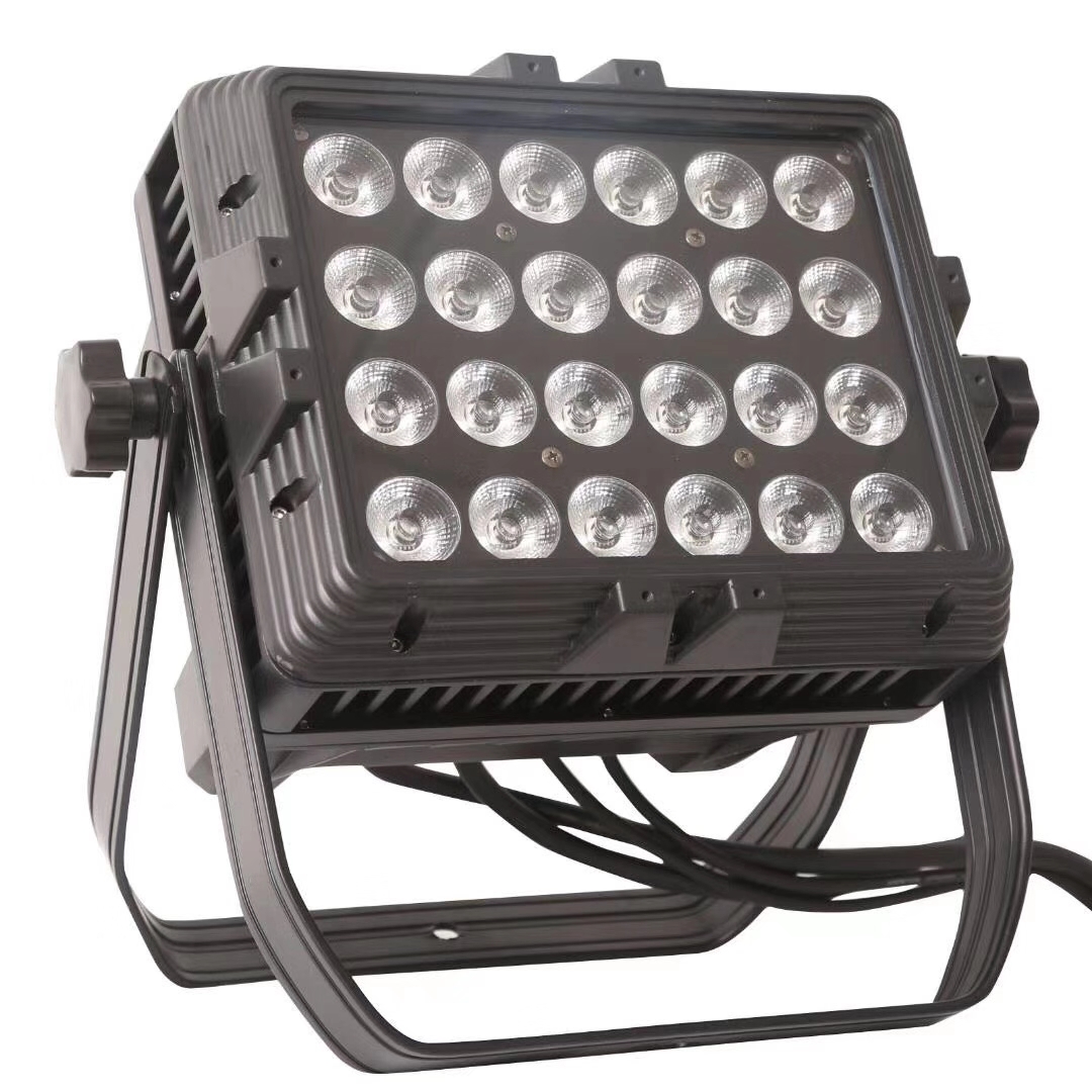 RGBWA 5in1 LED Flood PAR Light IP44 Waterproof 180W For Stage And Event Lighting