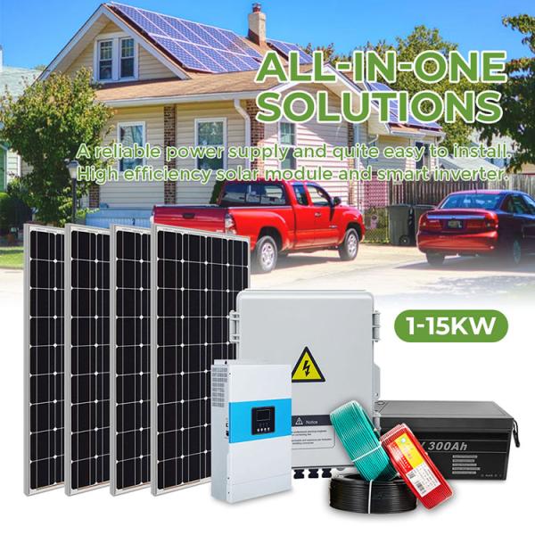 Home Panel Solar Power Panel Kit Complete Set 6KW ODM