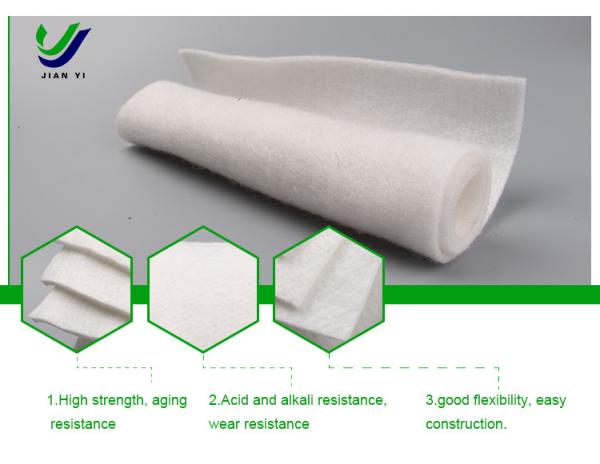 Quality Long Fiber Geofabric Roll Heat And Light Resistant For Various Soils for sale
