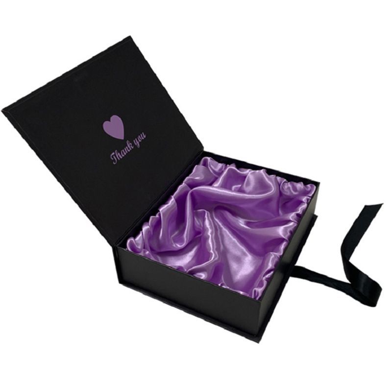 Luxury Folding Paper Packaging Carton Box, Custom Logo Printed Human Hair Wig Extensions Gift Box