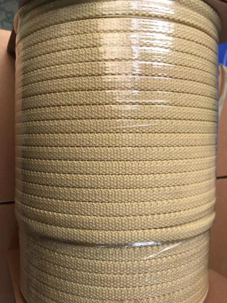 Quality Kevlar Aramid ropes used on Glass Tempering furnace machine rollers for sale