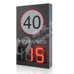 Portable Solar Digital Speed Limit Sign Vehicle Speed Pre-Warning Led Radar