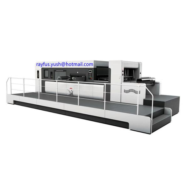 Automatic Die-cutting and Creasing Machine with Stripping, Flatbed Die-cutting + Creasing + Stripping