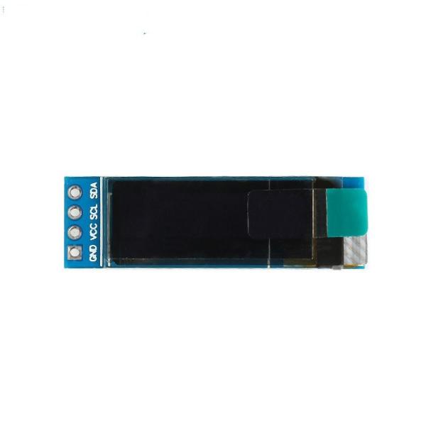 Quality 0.91 Inch 128x32 IIC I2C Serial OLED LCD Display SSD1306 Driver   small pixel oled display for sale