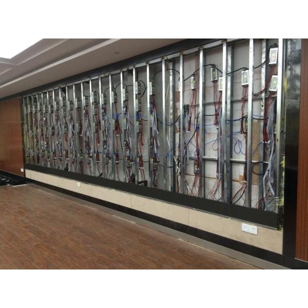 Magnet Install Indoor LED Video Screen AC220V/50Hz 128*64 Module Resolution Shenzhen Factory