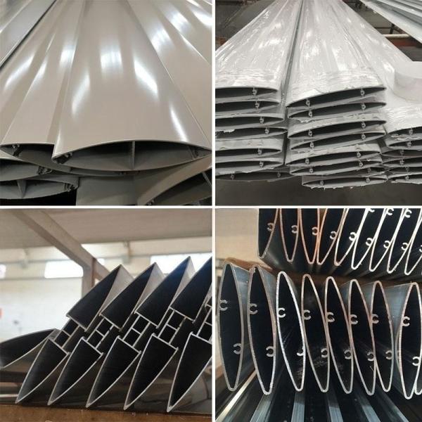 Large Size Aluminum Sun Shade Shutters Louver Anodized Power Coating Exterior Shutter Aluminum Louver For External Use