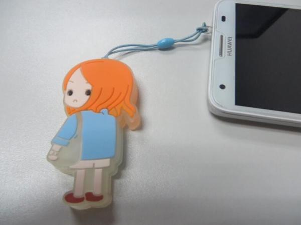Quality Custom 2d/3d Soft PVC Cartoon Figures Shape With Durable Elastic Lanyard For Mobile Phone Accessories for sale