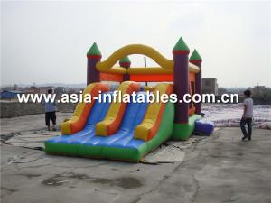 China Inflatable slide bouncer castle obstacle combo sport on sale