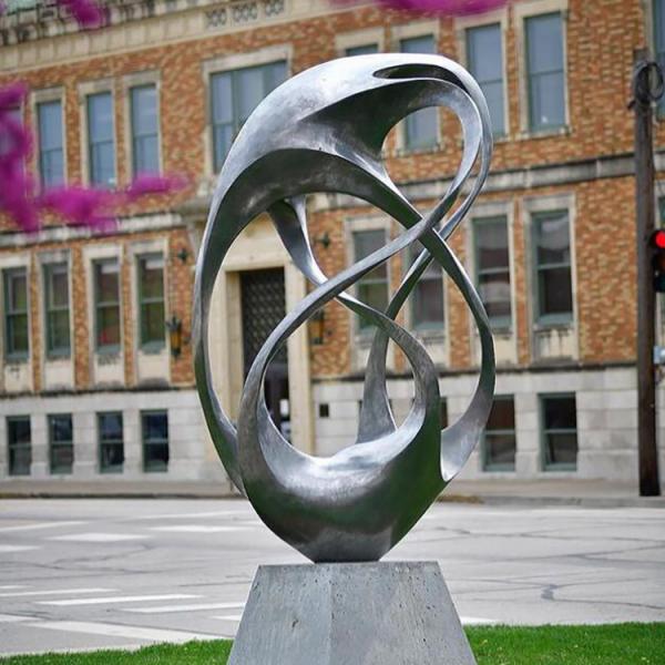 Garden Art Decor Cast Aluminum Outdoor Metal Sculpture