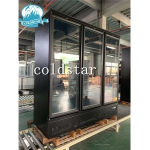 Vertical Refrigeration Equipment Beverage Sprite Freshness Cooler Showcase