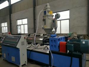 380V 50HZ Plastic Pipe Extrusion Line , Rigid PPR  PP PE Pipe Making Machine