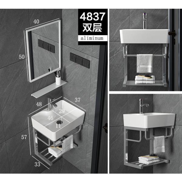 factory price bathroom wall hung basin small size sanitary ware commode hand wash basin