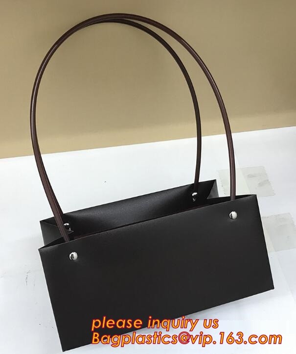 Promotional customized high quality soft loop plastic cloth bag,manufacturer custom soft loop handle polyethylene PE pla