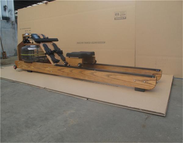 Quality class wooden rowing machine for sale