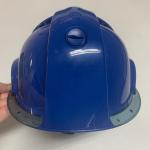 Blue Safety Smart Helmet With Built-In 4G WIFI Camera GPS Blue Tooth Multi