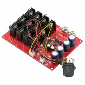 China DC 10-50V 60A PWM Motor Speed Controller HHO PWM RC 12V 24V 48V 3000W wholesale