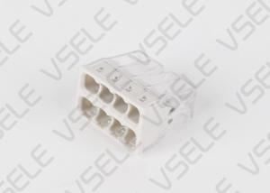 8 Port Push In Wire Connectors / Fast Wiring Push Pin Electrical Connectors