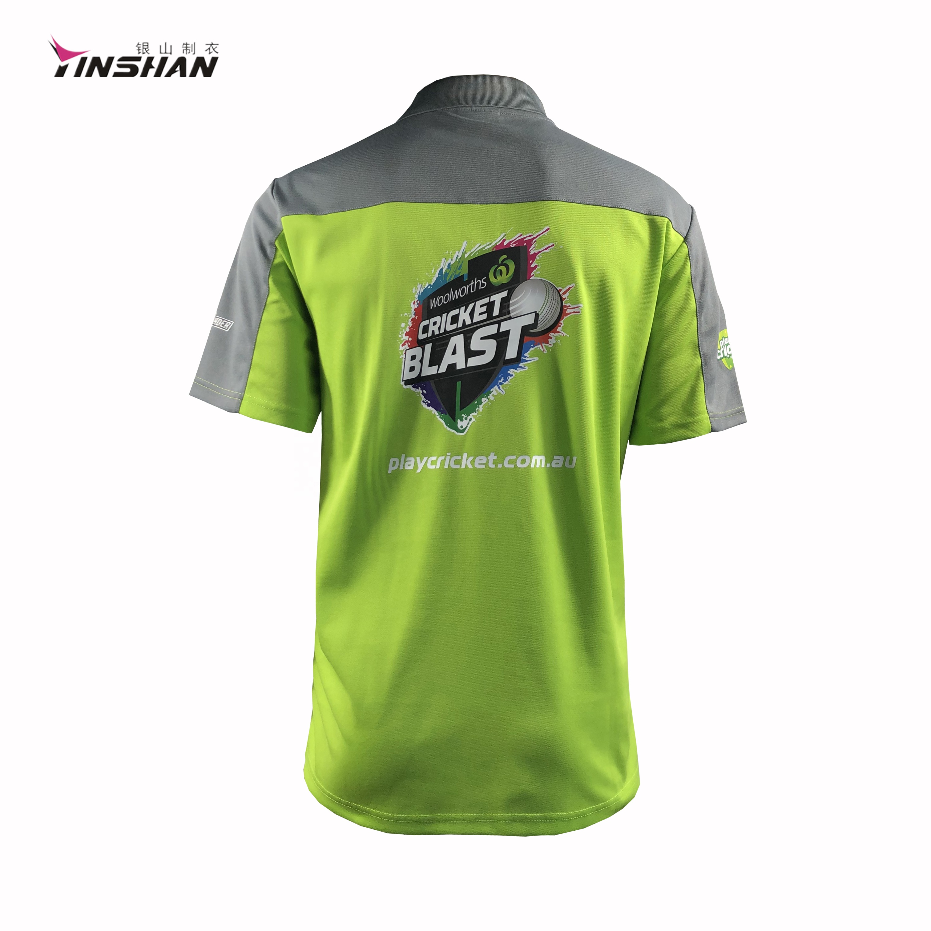 Top Fully Customise Club Cricket Jersey for Men's Pit Crew Shirt Custom Polo Shirt